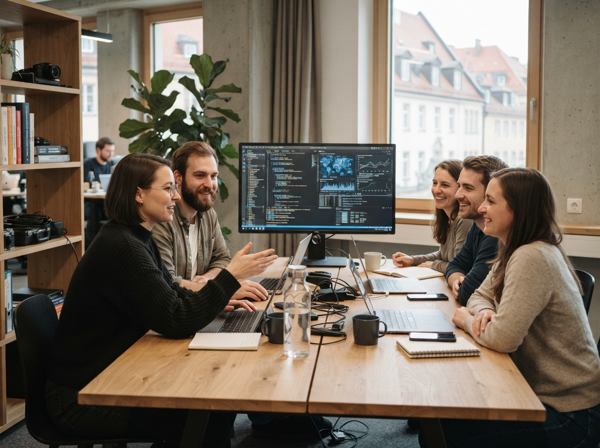 VirtualTech AI Visualisierung des Datenanalyseprozesses